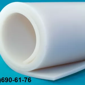 Резина силиконовая термостойкая, рулон, толщина 2-10 мм.