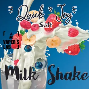 Сольова рідина Quick Joy Salt «Milk Shake» 30 ml, 25,55мг