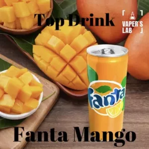Рідина для пода з нікотином Top Drink SALT «Fanta Mango»15 ml