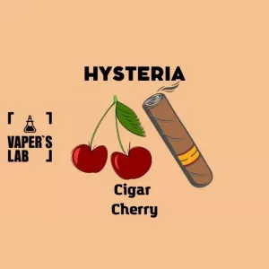 Сольова рідина для пода Hysteria Salt «Cigar Cherry» 15 ml