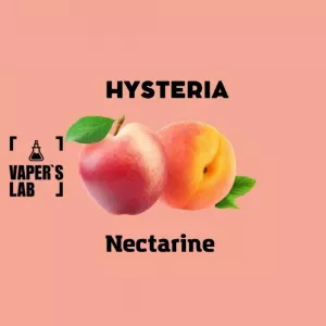 Сольова рідина 0 нікотину Hysteria Salt «Nectarine» 15 ml