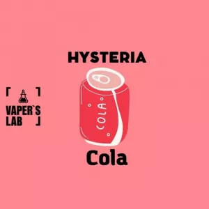 Жижі для поду Hysteria Salt «Cola» 15 ml, 35,55мг