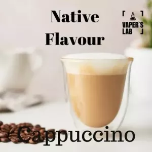 Рідина для електронних сигарет без нікотину Native Flavour «Cappuccino» 100 ml