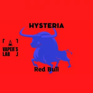 На сольовому нікотині Hysteria Salt «Red Bull» 15 ml, 35,55мг