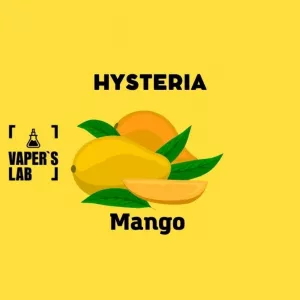 Купити рідину на сольовому нікотині Hysteria Salt «Mango» 15 ml, 35,55мг