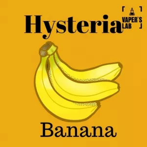 Рідини для pod в наявності Hysteria Salt «Banana» 15 ml