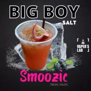 Купити сольову рідину BIG BOY Salt «Smoozie tropic fruits»15 ml