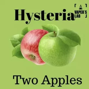 Заправка для вейпу з нікотином Hysteria «Two Apples» 100 ml