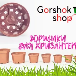 Горщики для хризантем від KLODA (Польща): продаж в Україні