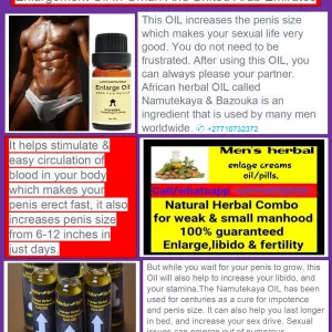 About Men's Herbal Oil For Impotence In Ferraz de Vasconcelos Municipality in Brazil And New York United States Call ✆ +27710732372 Penis Enlargement Oil In Xinxiang City in China, India, Oman And United Arab Emirates