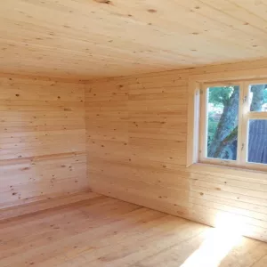 Монтаж вагонки внутри дома под ключ