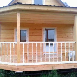 Пристройка террасы к дому под ключ