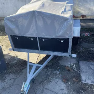 Оцинкований причіп із бакеліту Дніпро-200