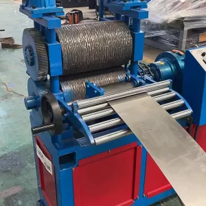 Линия для производства заборов с дырками и рисунком под дерево