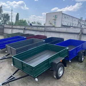 Бортовий причіп 170х130х40(КРеменчуцький завод «Дніпро»)