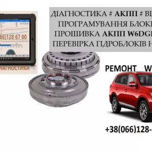 Ремонт АКПП Mitsubishi Outlander W6DGB # DCT451 # 2500A677 # ​​​​​​​2500A677,  W6DGB-4-23A, 2300A071, 2800A135, 2502A042 , 2513A040