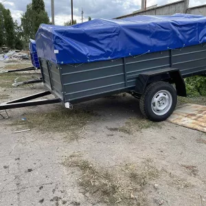Причеп у посиленій комплектаціі 2500х1500х500. Здійснюємо доставку