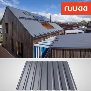 Материалы для кровли: металлочерепица, профнастил, гидро-, теплоизоляция