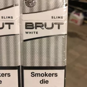 Сигареты Брут (Brut) слимс деми белый