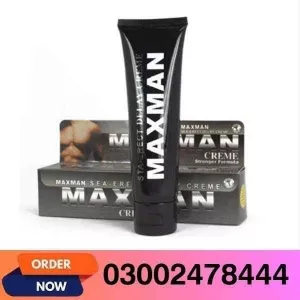 Maxman Timing Cream in Pakistan - 03002478444