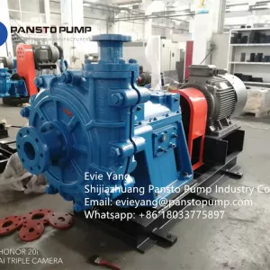 80PZX series Pansto heavy duty slurry pump centrifugal pump for mining