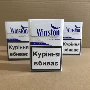 Сигареты Винстон кс синий с укракцизом