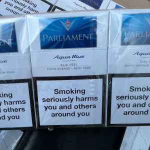 Сигареты Парламент кс Аква блу