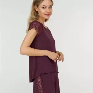 Комплект жіночої піжами з колекції Cabernet (арт. LPM 2371/01/02)