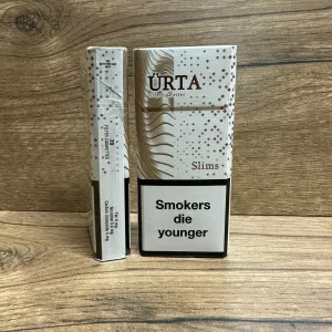 сигареты Юрта слимс белая,Urta slims white (4мг)