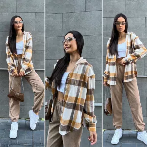 Костюм спортивний з теплою сорочкою!