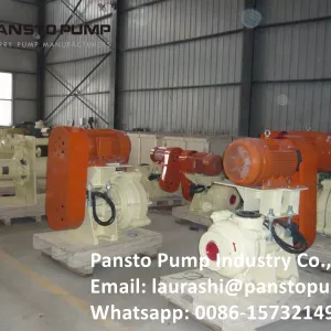 A05 Material Lined Abrasion Resistant Horizontal Double Casing Slurry Pump