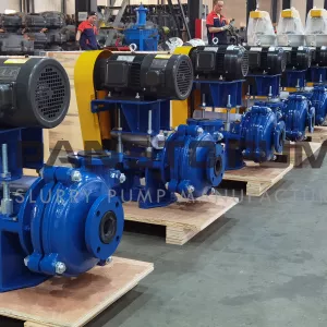Natural Rubber Lined Long Wear Life High Efficiency Sludge Pump for Effluent Handling