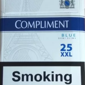сигареты Compliment demi blue 25XXL (6мг)