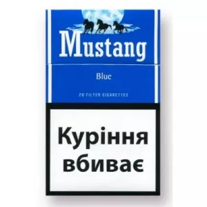 Мустанг синий,Mustang blue king size (8мг)