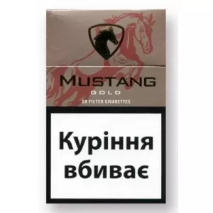 сигареты Мустанг голд,Mustang gold king size (9мг)