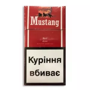 сигареты Мустанг деми красный,Mustang demi Red (10мг)