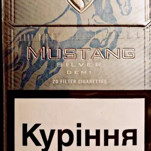 сигареты Мустанг деми сильвер,Mustang demi silver (6мг)