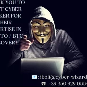 THANKS TO iBOLT CYBER HACKER FOR THEIR EXPERTISE IN CRYPTO / BTC RECOVERY.