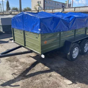 посилений причіп двовісний 300х1500х500. Заводу «Дніпро». Причіп категорії В