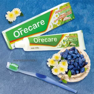 Зубная паста с экстрактами китайских целебных трав «Orecare»