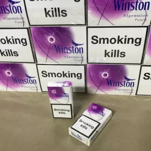 сигареты Винстон деми капсула черника