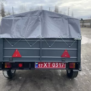 Практична модель причепа до легкового авто Дніпро-17.є доставка причепів