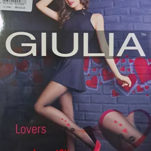 Жіночі колготки з малюнком «сердечок» LOVERS 20 DEN (model 11)