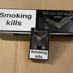 сигареты Маршал слимс черный,Marshall black slims Duty Free (10мг)