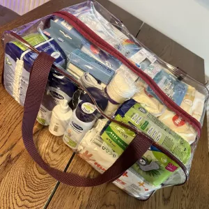 Готовая сумка в роддом