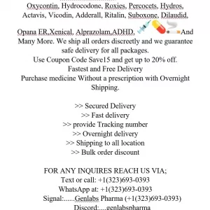 Buy Oxycodone 30mg online USA+1(323)693-0393