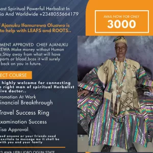 The Best Spiritual Powerful Herbalist In Nigeria +2348165837162