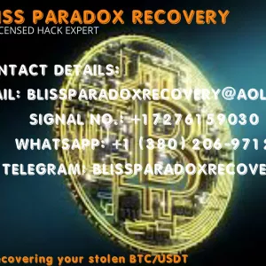 CONSULT A LICENSED RECOVERY HACKER - BLISSPARADOX