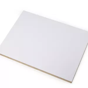 МДФ плита ламінована з двох сторін білим кольором