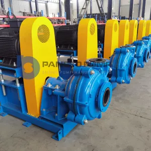 Phhd-75 Strong Vibration Absorption Large Diameter Slurry Pump for Manganese Ore Mining